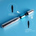 thumbnail image 5 of Fankiway 2 In 1 Vibely Mascara 5X Longer Cosmetics For Natural Lengthening And Thickening No Clumping 4D Silk Fiber Mascara, 5 of 8