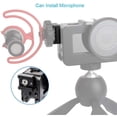thumbnail image 4 of Cold Shoe Mount Aluminum Adapter Bracket Hot Shoe with 1/4 Thread for Camera Cage Flash Shoe Mount(2 PCS), 4 of 6