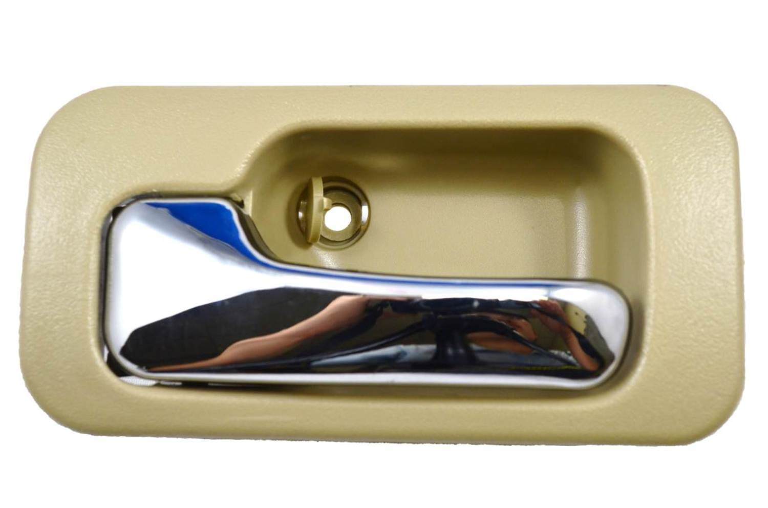 Beige//Tan PT Auto Warehouse NI-2544E3-LH - Driver Side Olive Inside Interior Inner Door Handle