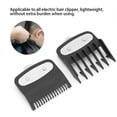 thumbnail image 4 of Comb 2pcs Black Guide Comb Set Attachment Comb Clipper Spare Parts Haircut Accessories, 4 of 8