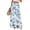 Light Blue, variant on WTOBBY Women's Casual Wide Leg Pants with Stretch Belt Floral Print Pockets and Adjustable Tie Design for a Comfortable Lightweight Summer Outfit ,Black L