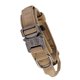 thumbnail image 4 of Collar para Perro Collar para Perro con Hebilla de aleación Ajustable con Gancho y Lazo para Perros medianos y Grandes Talla M Caqui, 4 of 8