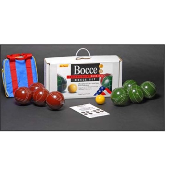 Set de Bochas St. Pierre Torneo Bolas de 107 mm Bolsa de Nylon