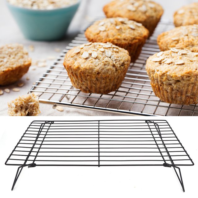 Rejilla De Refrigeración Con Rodamiento De Peso Grande De Hierro, Rejilla Para Hornear, Para Enfriar Galletas, Pasteles, Tartas, Accesorios De Cocina Para El Hogar Mgaxyff Otros