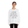 thumbnail image 3 of Australian Cattle Dog Mom Mothers Day Sweatshirt, Gifts, Crewneck, 3 of 4