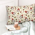 thumbnail image 4 of Salouo cute Santa with Gifts Pattern Pillow Cases,1PC Pillow Covers with Envelope Closure Decorative Pillow Case for Bed Couch,Pillows Not Included-20"x30", 4 of 6