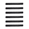 GutterBrush 12 Foot Simple Roof Rain Leaf Gutter Guard Cover w/ Bristles, 6 Pack
