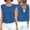 Blue, variant on Women Cropped Open Back Sleeveless Tank Tops Casual Yoga Y2k Athletic Gym Shirts Loose Fit Athletic Workout T Shirts,XXL