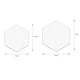 thumbnail image 3 of Espejo decorativo hexagonal autoadhesivo para pared, ideal para decoración de interiores y vestidores, fabricado en acrílico de 2mm, tamaño 30x30 cm, resistente al agua y fácil de instalar., 3 of 5