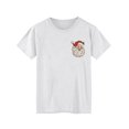 thumbnail image 5 of Anbech Christmas Short Sleeve Tshirts for Women Merry Christmas Tees Snowflake Graphic Tee Tops, 5 of 8