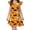 18Orange14, variant on WERYOUNG Girls Nightgowns Cute Halloween Pajamas Dress Flutter Sleeve Round Neck Pumpkin Ghost Print Nightdress For Kids Toddler Stylish Nightwear 3-4 Years