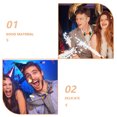 thumbnail image 3 of IDEANATEGRATE 4Ud Colorful Bow Tie De Material Premium Para Y Eventos Formales E Informales, 3 of 7