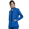 thumbnail image 5 of Cherokee Workwear Revolution Women's Scrubs Jacket Zip Front High-Low WW301, 5 of 9