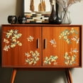 thumbnail image 6 of Rub on Transfer Decal Sticker for Furniture Craft Decor 6"x12" Chinese Aesthetic Gold Fish and Osmanthus 3Pcs Waterproof UV DTF Transfer for Drawer Dresser Glass Porcelain Wood Plastic, 6 of 8
