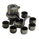 thumbnail image 2 of Juego de tetera de cerámica, juego de té, regalos, teteras para Infusor de té de hojas sueltas, juego de té de cerámica portátil para el hogar y la, 2 of 8