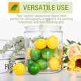 thumbnail image 6 of 12 Pcs Fake Lemons, Artificial Lemons for Decoration, Realistic Fake Fruit Faux Limes Yellow & Green Lemon Mixed Set for Home Kitchen Cabinet Party Décor, 6 of 6