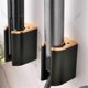 thumbnail image 5 of Wall Mount Curling Iron Holder for Styler Storage Rack Hair Curling Iron Storage Nozzle Rack for Bat, 5 of 5