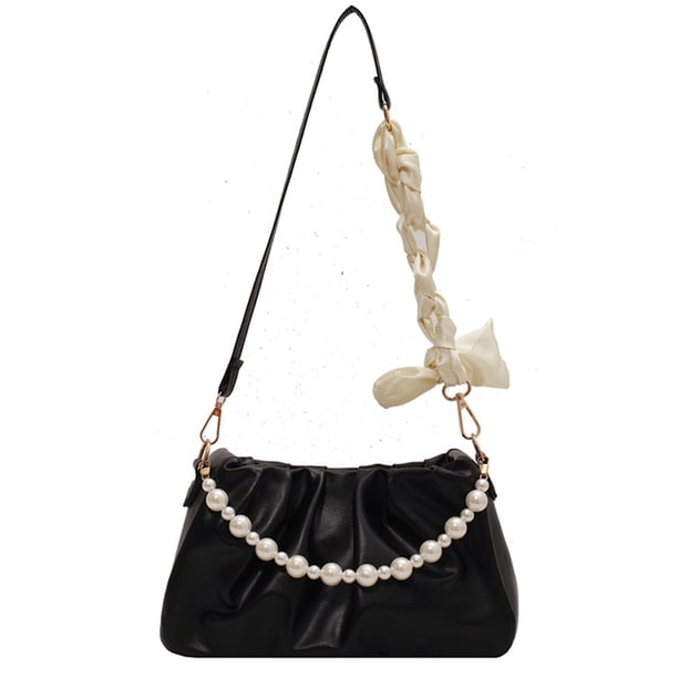 Bolso nube de cuero artificial de nueva moda, bolso de mano con cadena, bolso para axila, bolso de hombro diagonal