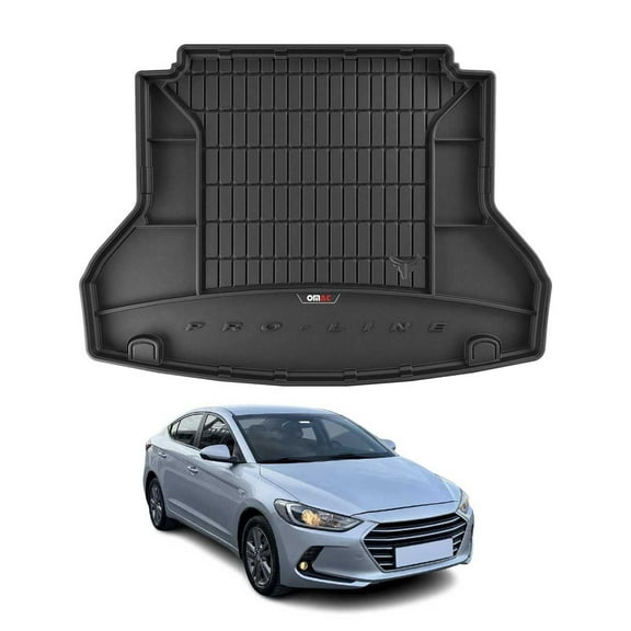 OMAC Premium Cargo Mats Liner for Hyundai Elantra 2017-2020 Sedan All-Weather