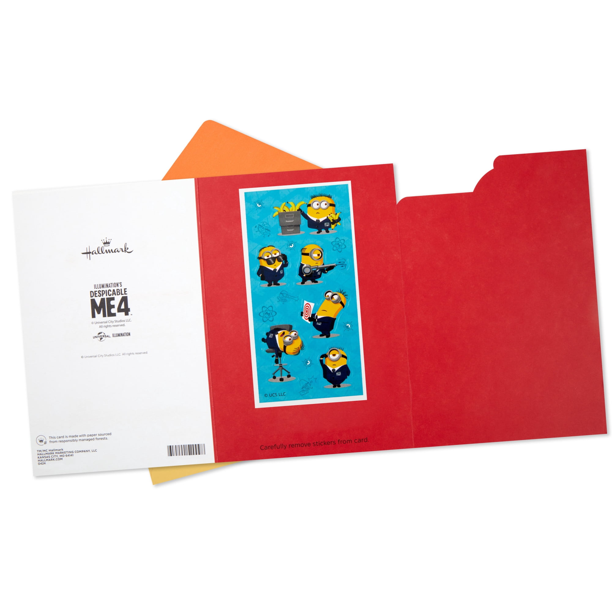Hallmark Minions Birthday Card for Kids (Your Coolness Is Mind-blowing)