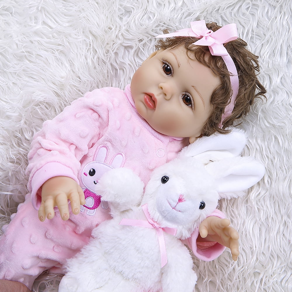 curly hair baby dolls