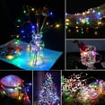 thumbnail image 5 of CNKOO Lights, Solar String Lights Outdoor Waterproof, 66ft 200 LED Solar Fairy Lights, 8 Modes Copper Wire Lights for Christmas, Patio, Garden, Party, Halloween Decoration, 5 of 5