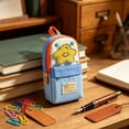thumbnail image 4 of Cute Pencil Case For Kids Large Capacity Standing Pen Pouch With Multiple Pockets Portable Pencil Bag For School Students Girls Boys, 4 of 6