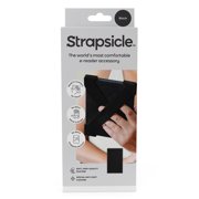 Strapsicle Ergonomic Hand Straps- Premium Silicone Straps for Paperwhite / Colorsoft / Signature Edition 6.8 - 7 (2021 - 2024) Black, Large