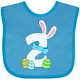 thumbnail image 3 of Inktastic Easter Bunny Second Birthday Bow Tie Boys or Girls Baby Bib, 3 of 4