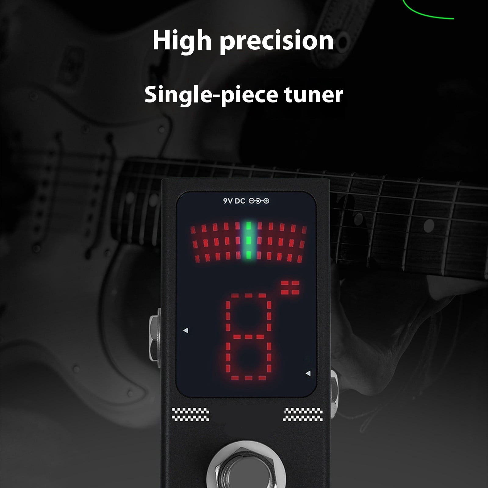 3. Versatile Guitar Effects Unit Sound Modes Distortion Delay Reverbs Portable Design Musician Accessory