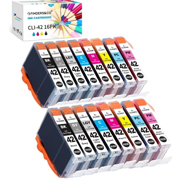 Cartuchos de tinta F FINDERS&CO compatibles para Canon Pro-100
