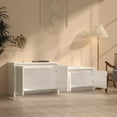 thumbnail image 6 of vidaXL TV Cabinet Chipboard Home Stereo HiFi Cabinet TV Stand Multi Colors, 6 of 25