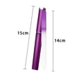 thumbnail image 2 of Lima de uñas de vidrio, limas de uñas para uñas naturales, limas de uñas con estuche, limas de uñas con superficie de limado grabada de doble cara, herramienta profesional para el cuidado de las uñas, 2 of 5