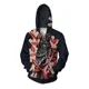thumbnail image 5 of Sudadera con capucha para hombre Sudadera con capucha de otoño e invierno para hombre Sudadera con estampado de águila genial Ropa Y2k Sudadera con capucha holgada Sudadera con capucha con cremallera, 5 of 5