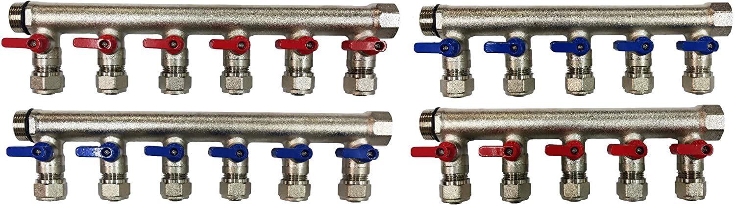 DMNI 11 Loops Plumbing Manifolds - 3/4
