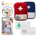 thumbnail image 2 of Mini Sac de Médicaments Portable Kit de Premiers Secours Sac de Rangement Kit de Survie Boîte à Médicaments Urgence Extérieure Camping Feuille, 2 of 6