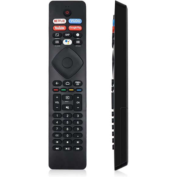 New RF402A-V14 TV Remote for Philips Smart Android TV 43PFL5604/F7 43PFL5704/F7 50PFL5604/F7 50PFL5704/F7 55PFL5604/F7 75PFL5704/F7 (No Voice)