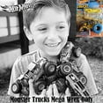 thumbnail image 2 of Hot Wheels Monster Trucks 1:64 Mega Wrex 2 Pack Vehicles, 2 of 5