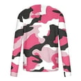 thumbnail image 4 of Birdeem Chemises d'Été à Manches Longues pour Hommes Mode Hommes Décontracté Camouflage Imprimé Blouses à Manches Longues à Col Rond Chemises Chemises d'Été à Manches Longues pour Hommes, 4 of 5