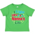 thumbnail image 3 of Inktastic Christmas I Light Up Nonna's Life Boys or Girls Toddler T-Shirt, 3 of 5