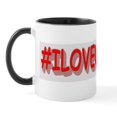thumbnail image 2 of CafePress - #I LOVE UKRAINE Design. Buy Now Mugs - 11 oz Ceramic Mug - Novelty Coffee Tea Cup, 2 of 6