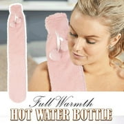Plush flush rubber hot water bottle C