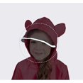 thumbnail image 6 of Children's Rain Poncho Girls Boys Rain Cape Waterproof Breathable 100% Rainproof Raincoat Unisex for Toddlers and Teenagers Rain Jacket with Hood for 75-175 cm, 6 of 7