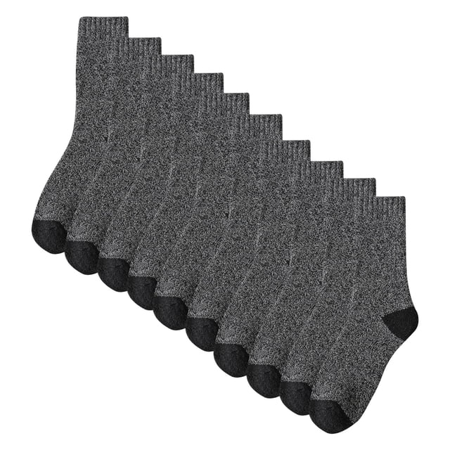 Pisexur Mens Socks,Compression Socks Men,Men's Winter Splice Color Fleecing Warm Deodorize And Absorb Sweat Middle Barrel Socks,Black,Free Size