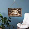 thumbnail image 5 of 10x16 IN Retro Wood Hanging Sign - Square - Alpaca Decor With Coffee Humor Quote Wooden Sign Retro Wall Decor for Cafes Club Pub Decor Coffee Lovers Gifts, 5 of 5