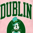 thumbnail image 3 of Disney - Mickey & Friends - Dublin Ireland - Irish Mickey - Toddler And Youth Girls Raglan Graphic T-Shirt, 3 of 4