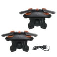 thumbnail image 1 of Unique Bargains Gaming Trigger Mobile Game Controller 1 Pair G6 Six-Finger Linkage Button Burst Shooter Black, 1 of 5