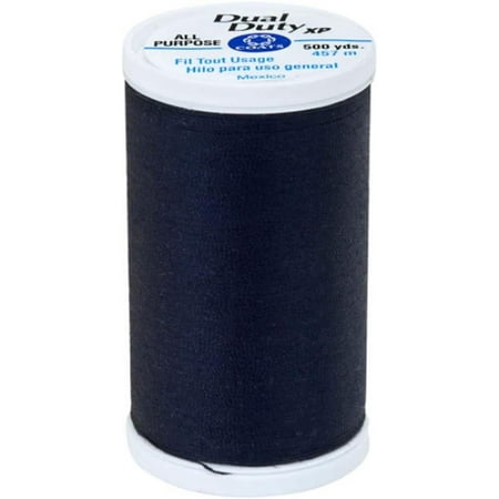 UPC: 0073650779794 | Coats Dual Duty XP General Purpose Thread 500yd-Navy