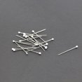 thumbnail image 3 of UNIQUE CREATIV Glass Head Appliqué Pins — White, 25 mm × 0.6 mm, 150‑Pack, 3 of 5