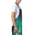 thumbnail image 6 of Zufioo Northern Lights 2 Print Adult Waterproof Apron, Cooking Apron, Flower Arranging and Painting Apron-Adjustable Straps, with Pockets, Kitchen Supplies-One Size, 6 of 9